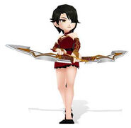 Cinder's Young Cinder outfit for RWBY: Amity Arena