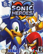 Sonic Heroes Coverart