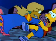 Becky tackling Bart