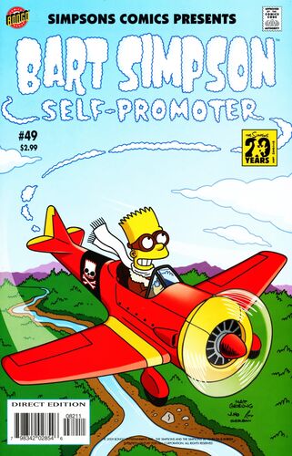 Bart Simpson-Self-Promoter