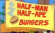 Half-Man Half-Ape Burgers