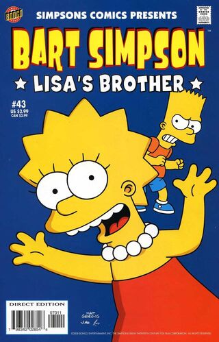 Bart Simpson-Lisa's Brother