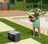 Tori Kimura rocks out with Das Kauker R86 in The Sims 3