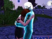 Sim sees her deceased father