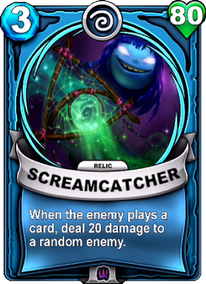 Screamcatcher - Reliccard