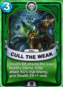 Cull The Weakcard