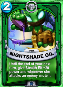 Nightshade Oilcard