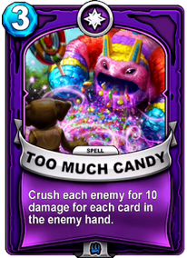 Too Much Candycard