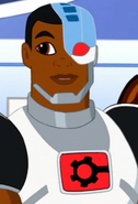 Khary Payton as the voice of Cyborg in DC Super Hero Girls