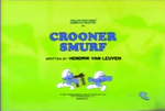 Crooner Smurf