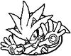 Silver's Miiverse stamp from Mario & Sonic at the Rio 2016 Olympic Games