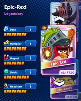 Epic-Red's card, from Sonic Dash.