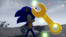 Sonic with Tails' Memory Token, from Sonic Frontiers.