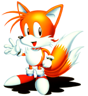 Tails' original design, from Sonic the Hedgehog 2.