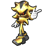 Gold Shadow Android variant, from Sonic Speed Simulator.