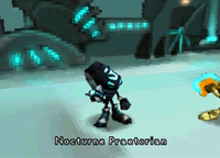 A Nocturne Praetorian in gameplay of Sonic Chronicles: The Dark Brotherhood.