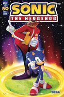 Sonic the Hedgehog #50 (June 2022, cover E). Art by Nibroc Sarkaria.