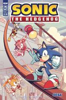 Sonic the Hedgehog #60 (May 2023). Art by Bracardi Curry.