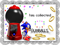 Gumball Certificate