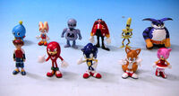 Figurines from Sega Toys