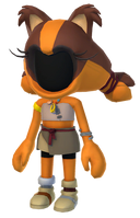 Sticks' Mii costume from Mario & Sonic at the Rio 2016 Olympic Games.