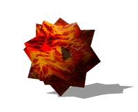 Golem's lava ball.