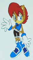 First revealed image of Sally's design