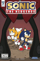 Sonic the Hedgehog #7 (July 2018). Art by Jamal Peppers.