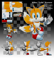 Sonic Rivals 2 character model portfolio