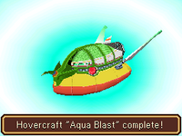 The Aqua Blast upon its construction.