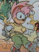 Amy's yellow T-shirt, from Sonic the Comic #173.