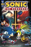 Sonic the Hedgehog #50 (June 2022, online exclusive). Art by Gigi Dutreix.