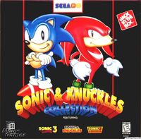 The cover of Sonic & Knuckles Collection, as sold by Jack In The Box.