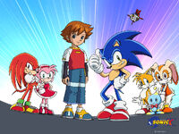 Sonic X wallpaper