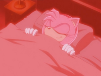 Amy Rose Sleeping