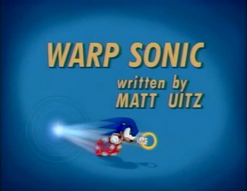 Warp Sonic title