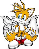 Tails' current design, from Sonic Art Assets DVD.