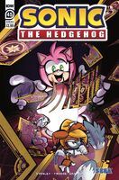 Sonic the Hedgehog #45 (October 2021). Art by Diana Skelly.