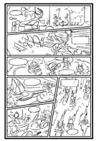 Page five thumbnails. Art by Min Ho Kim.