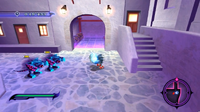 Sonic the Werehog using Guard, from the Wii/PlayStation 2 version of Sonic Unleashed