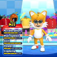 Mii costume from Mario & Sonic at the London 2012 Olympic Games