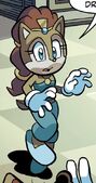 Young Sally's princess outfit, from Sonic Universe #71.