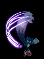 Circular attack, from Xbox 360/PlayStation 3 version of Sonic Unleashed.