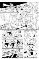 Page four inks. Art by Min Ho Kim.