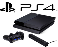 PS4 with the Dualshock™ 4 and PlayStation Camera™