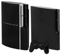 PlayStation 3 (Original (Left) and Slim (Right) with controller)