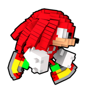 PixelKnucklesRender