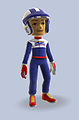 Avatar (Sonic & Sega All-Stars Racing race suit and helmet)