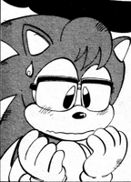 Nicky as he appears in The Adventures of SONIC the Hedgehog. Art by Yoshihiko Ochi.