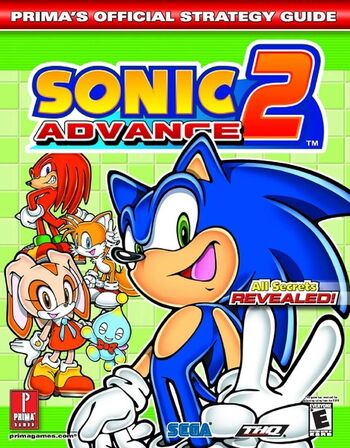 SonicAdvance2 PRIMAGAMES Cover